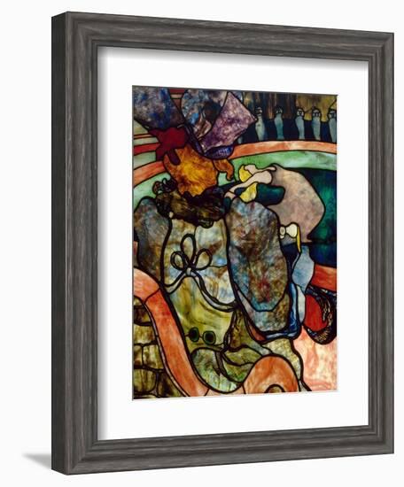 Papa Chrysanthème at the New Circus-Henri de Toulouse-Lautrec-Framed Giclee Print