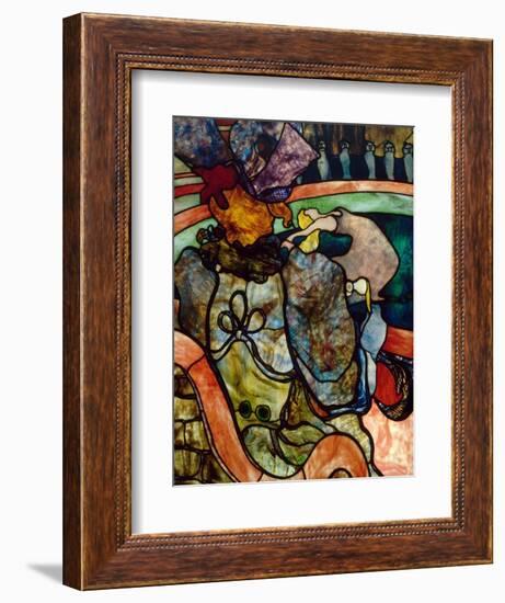 Papa Chrysanthème at the New Circus-Henri de Toulouse-Lautrec-Framed Giclee Print