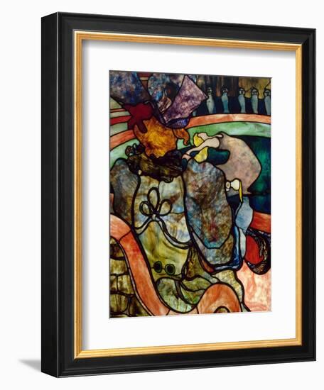 Papa Chrysanthème at the New Circus-Henri de Toulouse-Lautrec-Framed Giclee Print