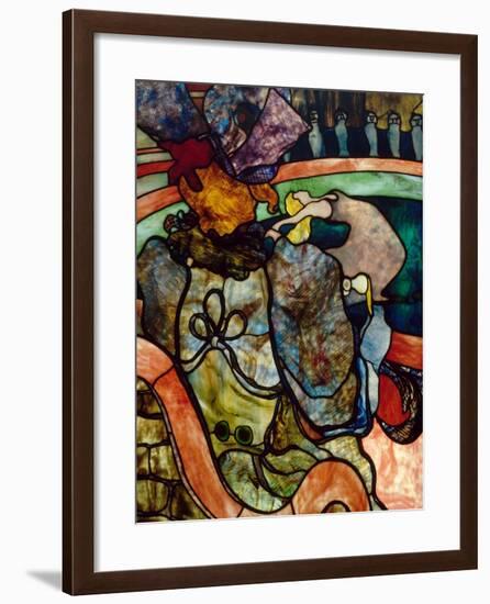 Papa Chrysanthème at the New Circus-Henri de Toulouse-Lautrec-Framed Giclee Print