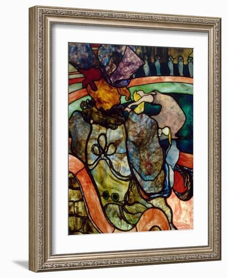 Papa Chrysanthème at the New Circus-Henri de Toulouse-Lautrec-Framed Giclee Print