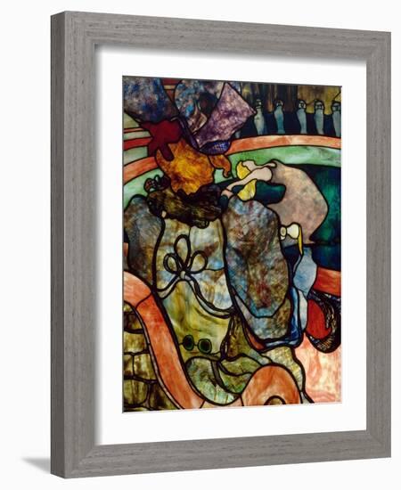 Papa Chrysanthème at the New Circus-Henri de Toulouse-Lautrec-Framed Giclee Print