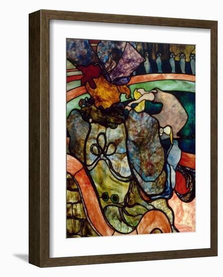 Papa Chrysanthème at the New Circus-Henri de Toulouse-Lautrec-Framed Giclee Print