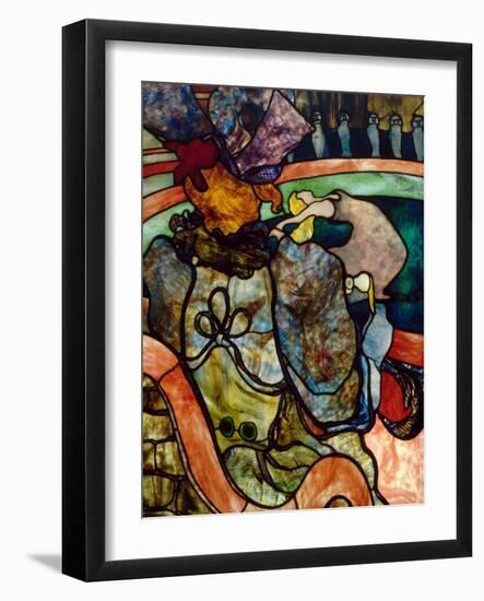 Papa Chrysanthème at the New Circus-Henri de Toulouse-Lautrec-Framed Giclee Print