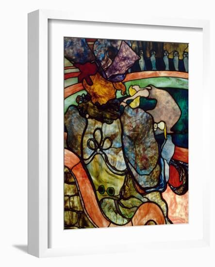 Papa Chrysanthème at the New Circus-Henri de Toulouse-Lautrec-Framed Giclee Print