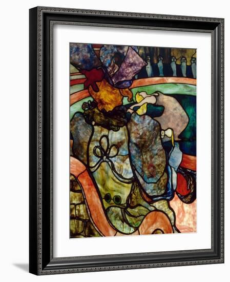 Papa Chrysanthème at the New Circus-Henri de Toulouse-Lautrec-Framed Giclee Print