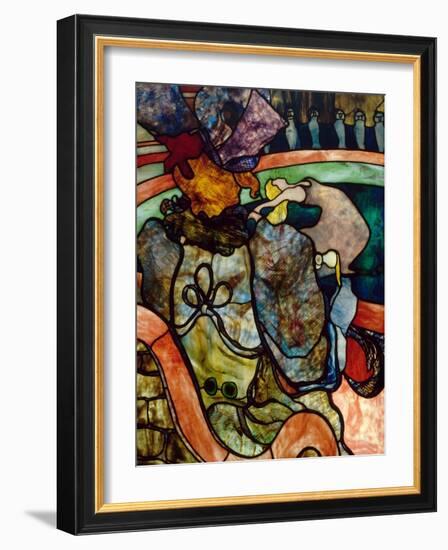 Papa Chrysanthème at the New Circus-Henri de Toulouse-Lautrec-Framed Giclee Print