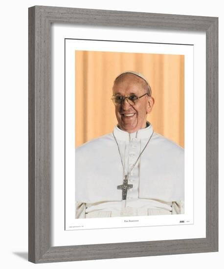 Papa Franciscus-Maurilio Boldrini-Framed Art Print