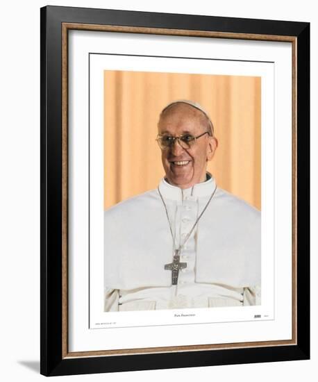 Papa Franciscus-Maurilio Boldrini-Framed Art Print