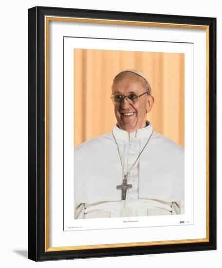 Papa Franciscus-Maurilio Boldrini-Framed Art Print