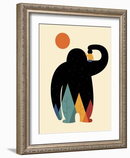 Papa-Andy Westface-Framed Giclee Print