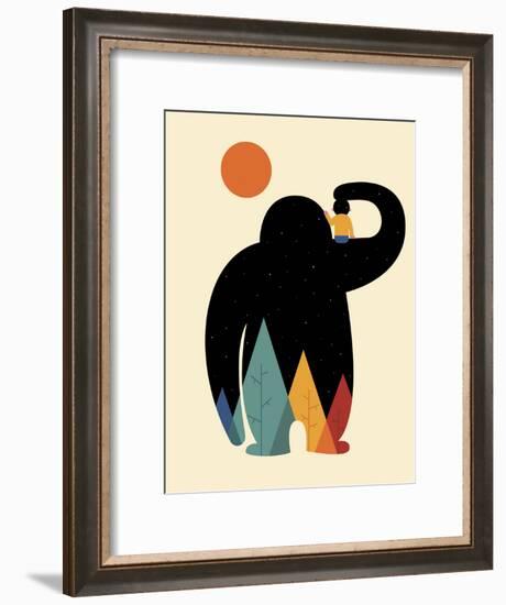 Papa-Andy Westface-Framed Giclee Print