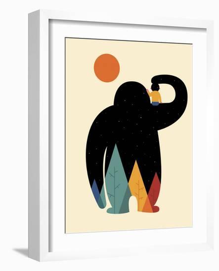 Papa-Andy Westface-Framed Giclee Print