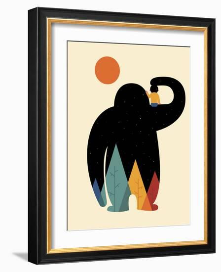 Papa-Andy Westface-Framed Giclee Print