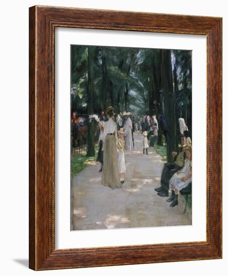 Papageienallee, 1902-Max Liebermann-Framed Giclee Print