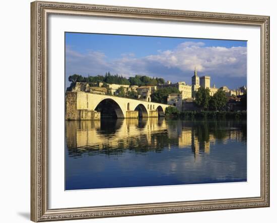 Papal Palace, Avignon, Vaucluse, Provence-Alpes-Cote D'Azur, France-John Miller-Framed Photographic Print