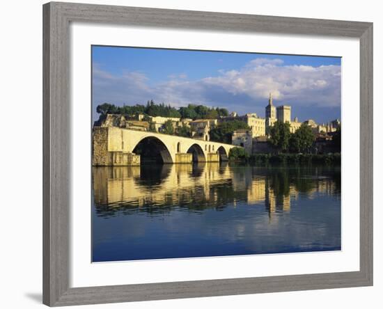 Papal Palace, Avignon, Vaucluse, Provence-Alpes-Cote D'Azur, France-John Miller-Framed Photographic Print