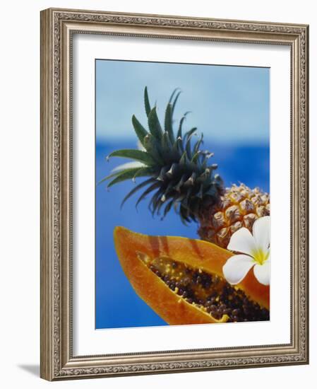 Papaya and Pineapple-Vladimir Shulevsky-Framed Photographic Print