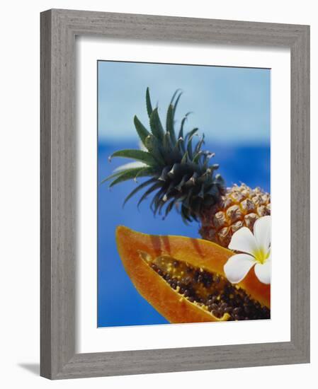 Papaya and Pineapple-Vladimir Shulevsky-Framed Photographic Print