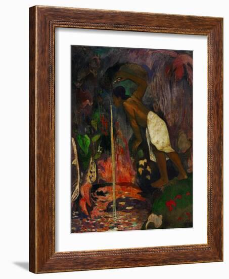 Pape Moe, 1893-Paul Gauguin-Framed Giclee Print