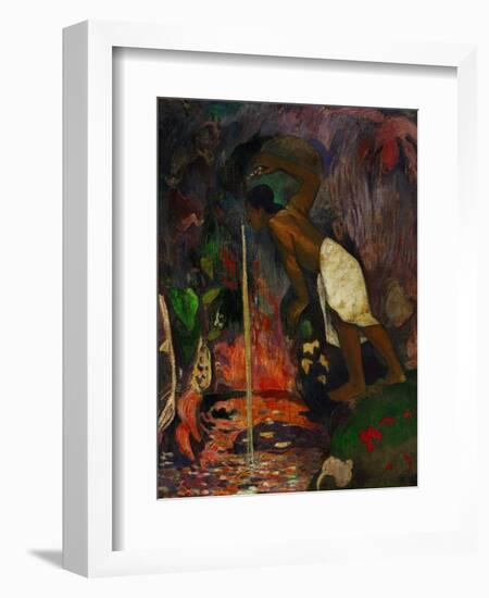 Pape Moe, 1893-Paul Gauguin-Framed Giclee Print