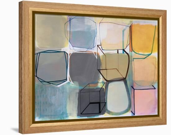 Paper Abstract 2-Naomi Taitz Duffy-Framed Stretched Canvas