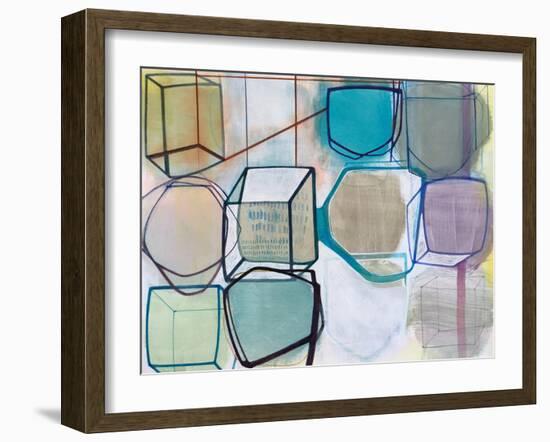 Paper Abstract 3-Naomi Taitz Duffy-Framed Art Print