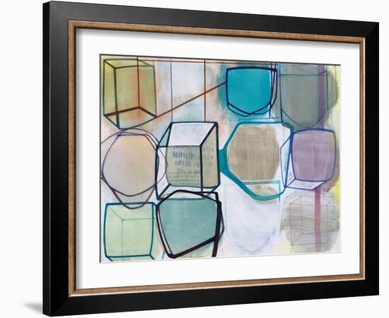 Paper Abstract 3-Naomi Taitz Duffy-Framed Art Print