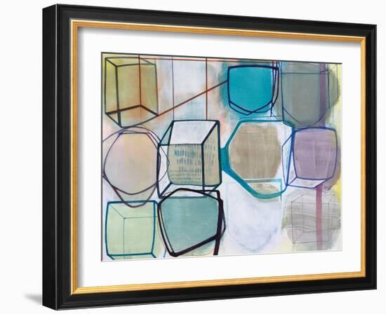 Paper Abstract 3-Naomi Taitz Duffy-Framed Art Print