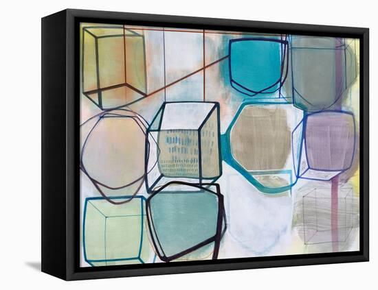 Paper Abstract 3-Naomi Taitz Duffy-Framed Stretched Canvas