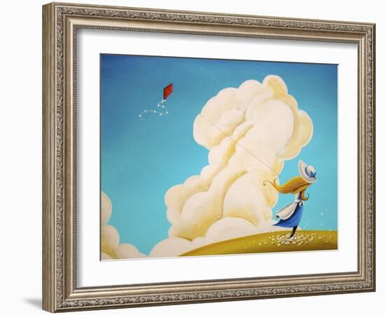 Paper and String-Cindy Thornton-Framed Giclee Print