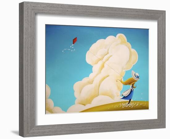 Paper and String-Cindy Thornton-Framed Giclee Print