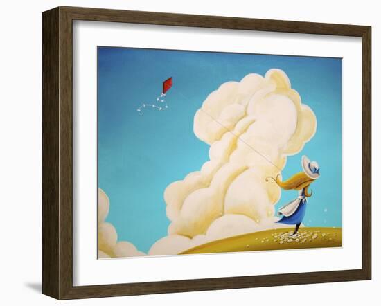 Paper and String-Cindy Thornton-Framed Giclee Print
