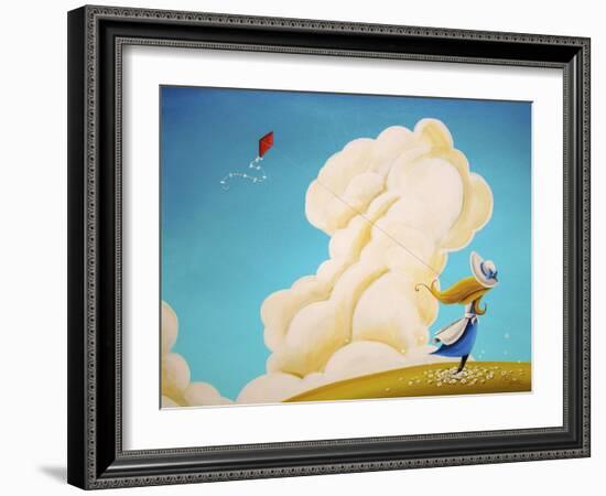 Paper and String-Cindy Thornton-Framed Giclee Print