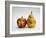 Paper Apple and Pear with Faces-Winfred Evers-Framed Photographic Print