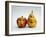 Paper Apple and Pear with Faces-Winfred Evers-Framed Photographic Print