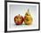 Paper Apple and Pear with Faces-Winfred Evers-Framed Photographic Print