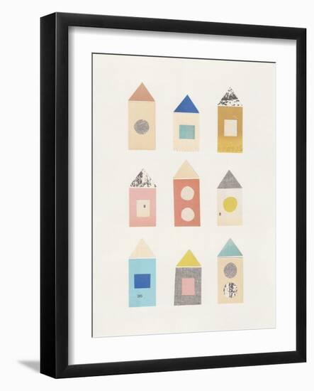 Paper City #1-Alisa Galitsyna-Framed Photographic Print