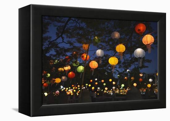 Paper Lanterns at Jangchung Park-Paul Souders-Framed Premier Image Canvas