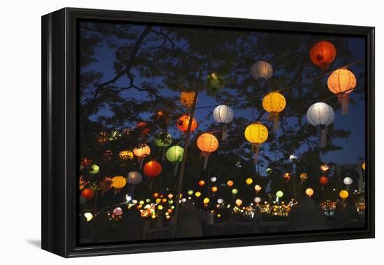 Paper Lanterns at Jangchung Park-Paul Souders-Framed Premier Image Canvas