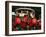 Paper Lanterns with Bells on Display in an Akasaka District Market, Tokyo, Japan-Nancy & Steve Ross-Framed Photographic Print