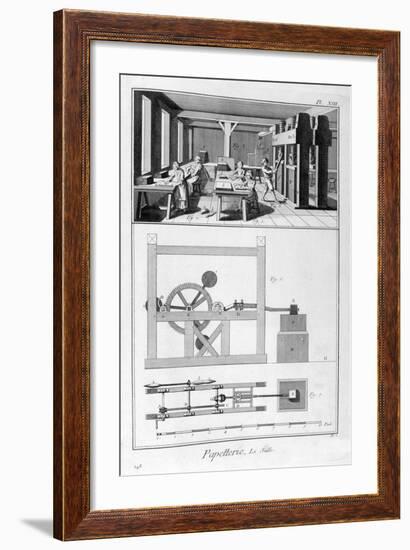 Paper Making, 1751-1777-null-Framed Giclee Print