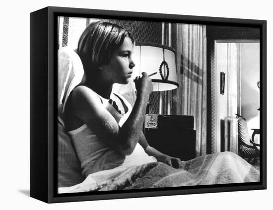Paper Moon, Tatum O'Neal, 1973-null-Framed Stretched Canvas