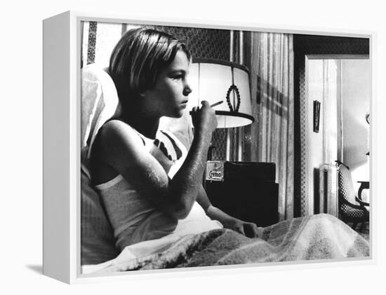 Paper Moon, Tatum O'Neal, 1973-null-Framed Stretched Canvas