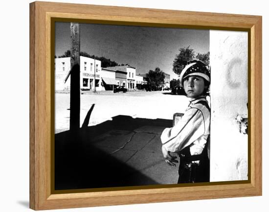 Paper Moon, Tatum O'Neal, 1973-null-Framed Stretched Canvas