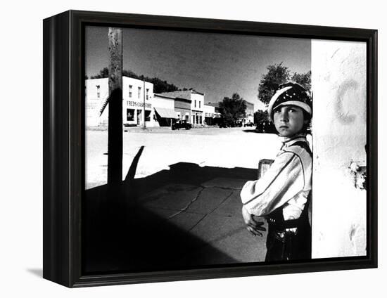 Paper Moon, Tatum O'Neal, 1973-null-Framed Stretched Canvas