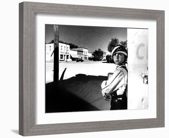 Paper Moon, Tatum O'Neal, 1973-null-Framed Photo