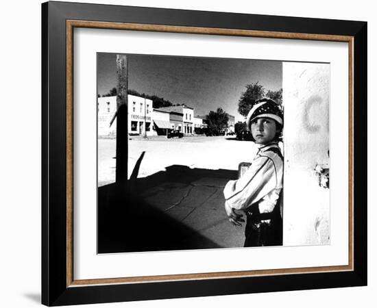 Paper Moon, Tatum O'Neal, 1973-null-Framed Photo