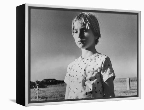 Paper Moon, Tatum O'Neal, 1973-null-Framed Stretched Canvas