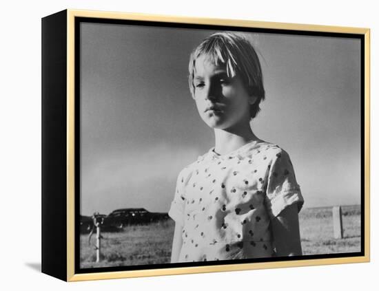 Paper Moon, Tatum O'Neal, 1973-null-Framed Stretched Canvas